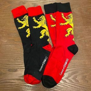 EUC & NWOT Game of Throne Socks